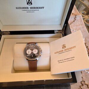 Alexander Shorokhoff Avantgarde Chronograph Watch